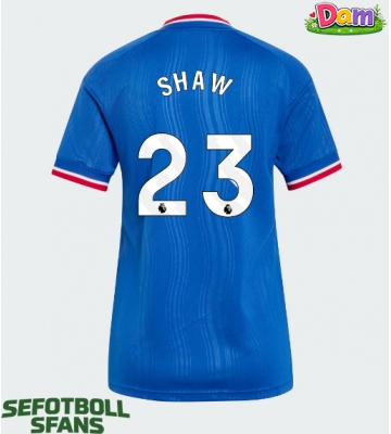 Manchester United Luke Shaw #23 Bortatröja Kvinnor 2026-27 Kortärmad
